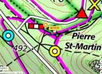 La position réelle des bornes se trouve à 48,5 mètres à l'ouest du symbole carré de la borne Saint-Martin sur la carte IGN. Selon certains chouetteurs, les madits nous disent que les Sentinelles sont représentées par plusieurs symboles identiques, mais en fait que "les sentinelles sont signalées par un même symbole" (voir ce doc pdf (http://lachouette.net/contrib/Airyn/Madits_Sentinelles_Airyn.pdf) pour plus de détails).